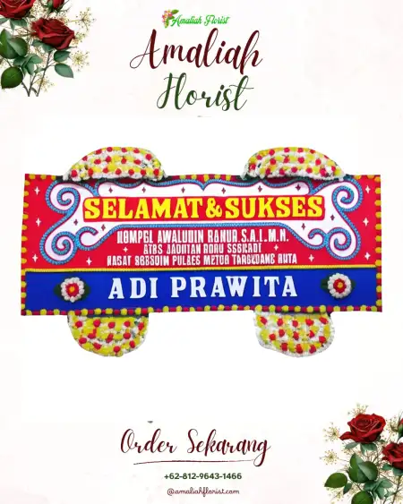Papan Bunga Ucapan Selamat Venue Wedding Sentul