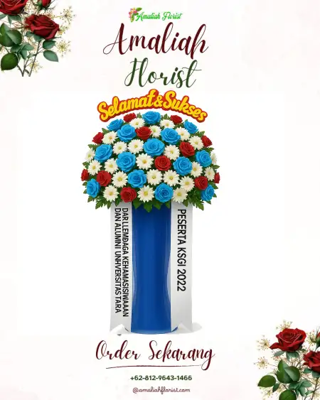 Standing Flowers Venue Wedding Sentul